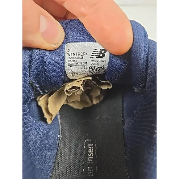 New Balance - Nitrel V4 DynaSoft All Terrain Pink Navy Blue Shoes - Womens 7 - Picture 10 of 14